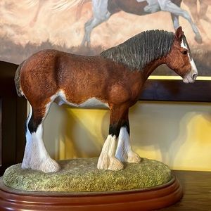 Border fine arts Clydesdale mare